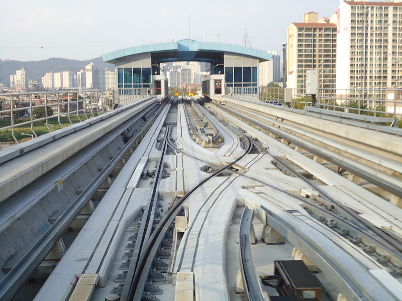 발곡역 분기기.JPG